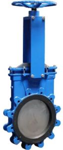 Mild Steel Knife Edge Gate Valve For Industrial