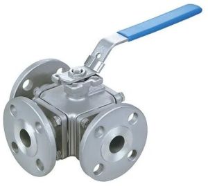 Stainless Steel Three Way Ball Valve