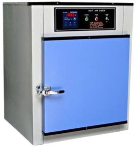 Electric Metal Semi Automatic Hot Air Drying Oven, Color : White, Blue