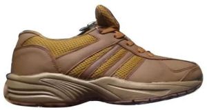 Mens Leather Sport Shoes, Color : Brown, Black