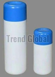 HDPE EW Round Talcum Powder Bottle