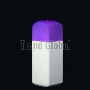 HDPE Square Talcum Powder Bottle