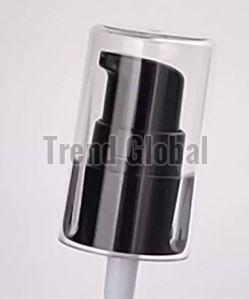 PP Black Serum Pump, Shape : Round