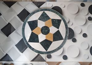 Polished Marble Floor Rangoli For Hotel, Kitchen, Office, Restaurant