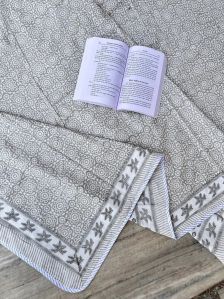 Block Printed Cotton Dohar Blanket