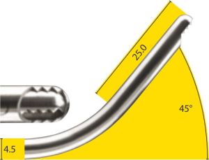 4.5mm Radenoid Adult Microdebrider Blade For Surgery