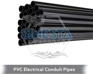 Black LMS PVC Electrical Conduit Pipes For Construction