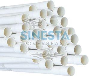 White MMS PVC Electrical Conduit Pipes For Construction