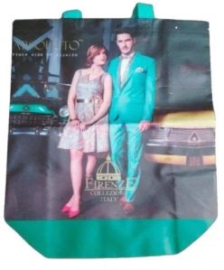 Photo Printed Polyester Carry Bag For Shopping