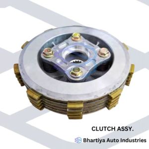 Polished TVS King Clutch Assembly