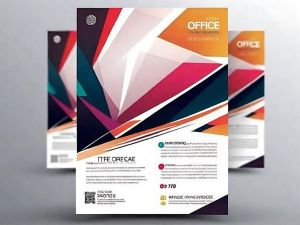 Printed Customizable Flyers For Advertising Use