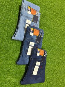 Plain Knitted Denim Jeans Fabric For Garments