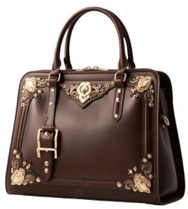 Ladies Brown Leather Handbag