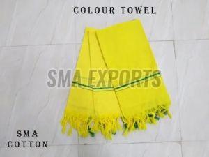 SMA Cotton Kavi Towel For Bathroom