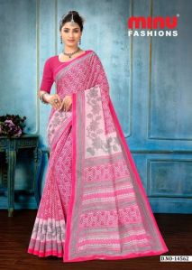 Deepika Printed Cotton Saree