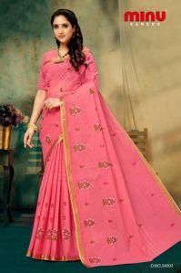 Jordaar Embroidered Cotton Saree