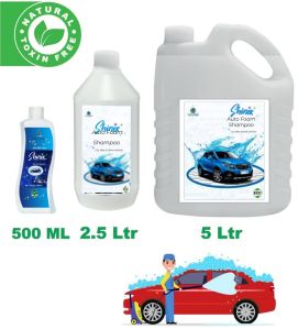 Shinex Plus Auto Foam Shampoo, Packaging Size : 500ml, 2.5 Litre, 5 Litre