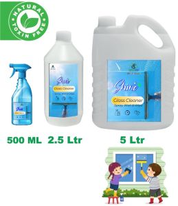 Shine Plus Liquid Glass Cleaner, Packaging Type : Plastic Bottle, Can