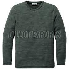 Plain Cotton Mens Knitted Pullovers, Sleeve Style : Full Sleeves