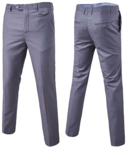 Cotton Plain Mens Formal Pant, Color : Grey