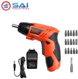 BLACK+DECKER KC4815 4.8V 200 RPM Cordless Screwdriver Set