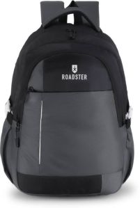 Plain Roadster Laptop Backpack Bag, Color : Black