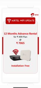 40 Mbps 12 Month Airtel Broadband New Connection