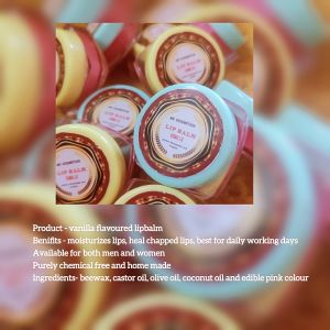 Women Vanilla Lip Balm