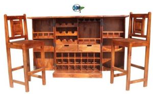 Wooden Bar Cabinet