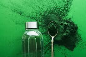 Spirulina bottle