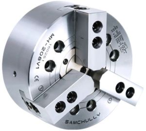 Polished Iron Samchully MH-208V1 Power Chuck, Shape : Round