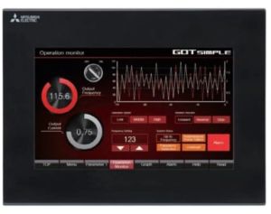 Mitsubishi GS2107 WTBD N HMI Machine
