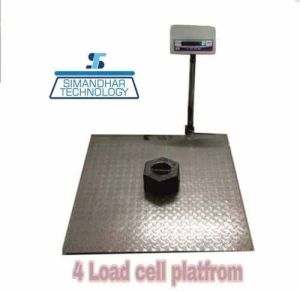 1500X1500 2000Kg Heavy Duty Platform Scales, Weighing Capacity : 10kg