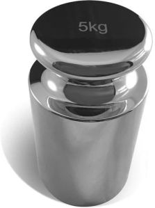 Polished 5kg Stainless Steel Weight, Color : Silver