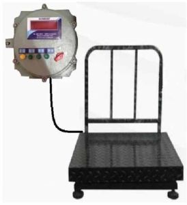 600 X 600 Platform Scale With Flame Proof Indicator