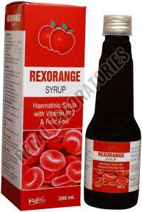 Rexorange Syrup 200ml, Taste : Sweet