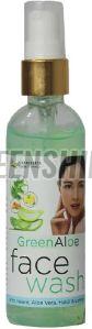 Green Aloe Face Wash