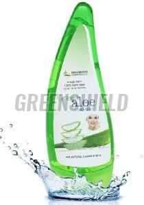 Pranacharya Greenshield Purified Aqua Rose Water Green Aloe Vera Gel, Color : Mix