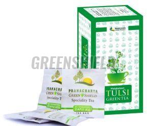 Tulsi Green Tea Bag, Packaging Type : Sachet