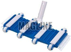 8 Wheel Flexible Vacuum Head For Pool Cleaning