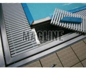 Polished Polypropylene Grey Swimming Pool Grating