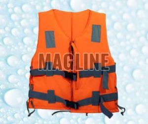 Plain Polyester Life Safety Jacket For Swim Wear