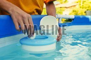 Swimming Pool Chlorine Powder, Color : White