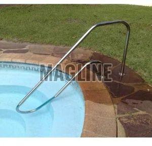 SS304 Polished Stainless Steel Swimming Pool Grab Rail, Color : Silver