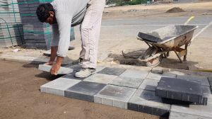 Paver Block Road Construction Service