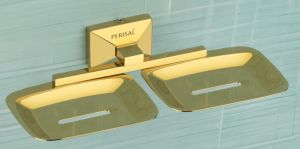 Roden Gold Double Soap Dish