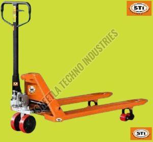 Hydraulic Metal Hand Pallet Truck For Moving Goods