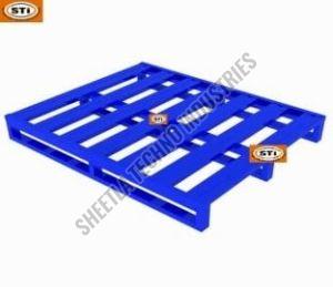 Plain Metal Pallet, Color : Blue