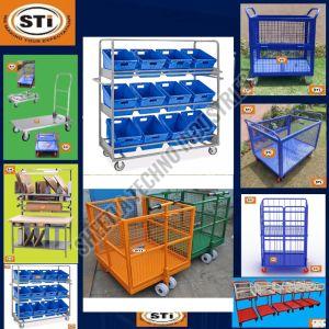 Mild Steel Order Picking Trolley