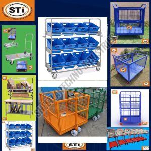 STI Aluminum Steel Hand Carts, Color : Customized